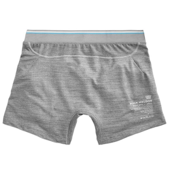 Mack Weldon AIRKNITx Boxer Brief – Grey Heather - Picture 2 of 2